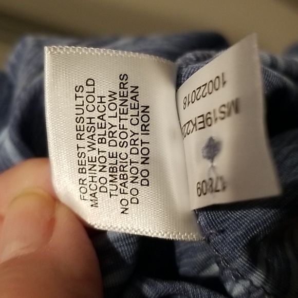 Peter Millar Summer Comfort blue golf polo, size large - Picture 9 of 10